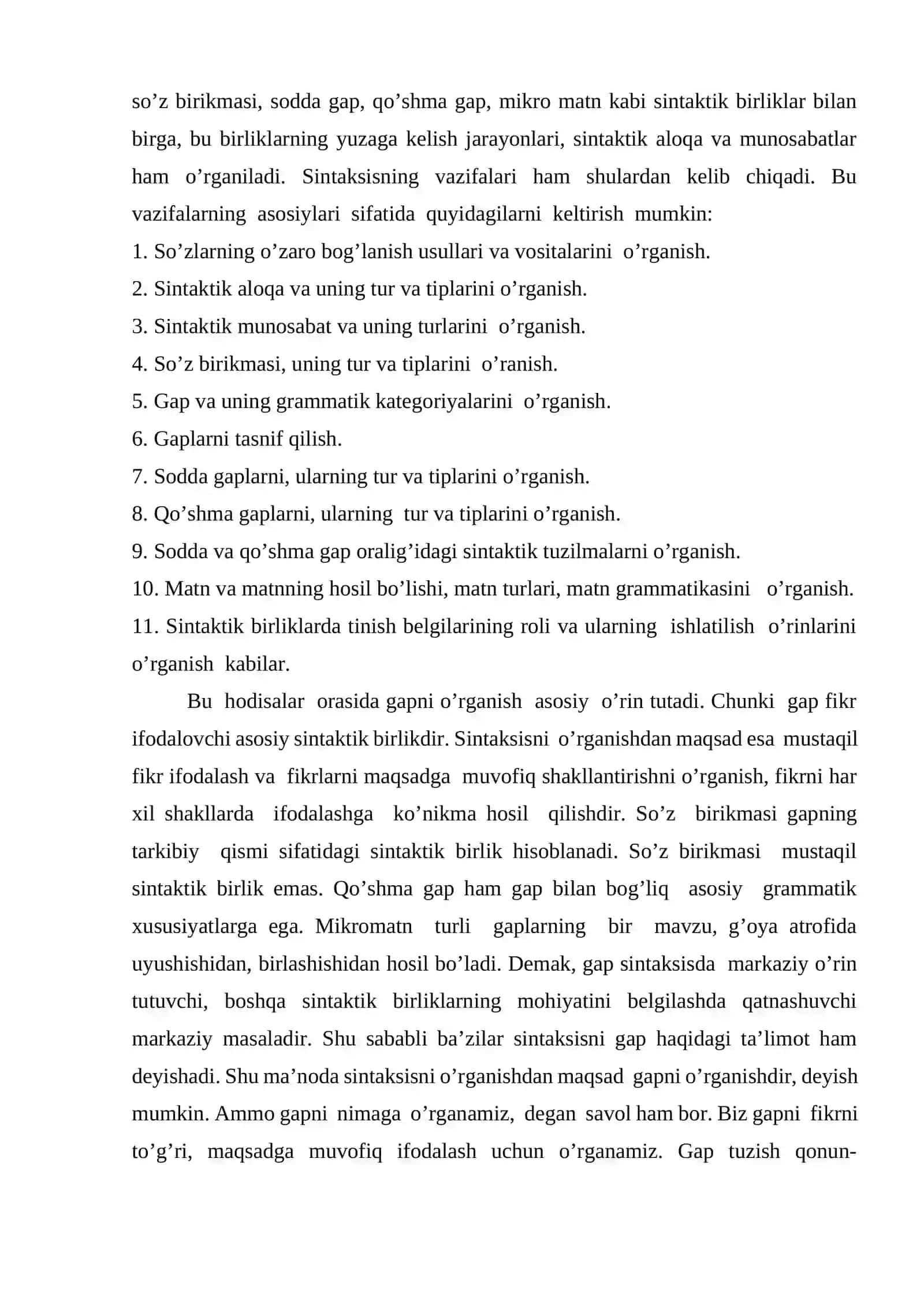 Sintaksis haqida umumiy ma’lumot 3