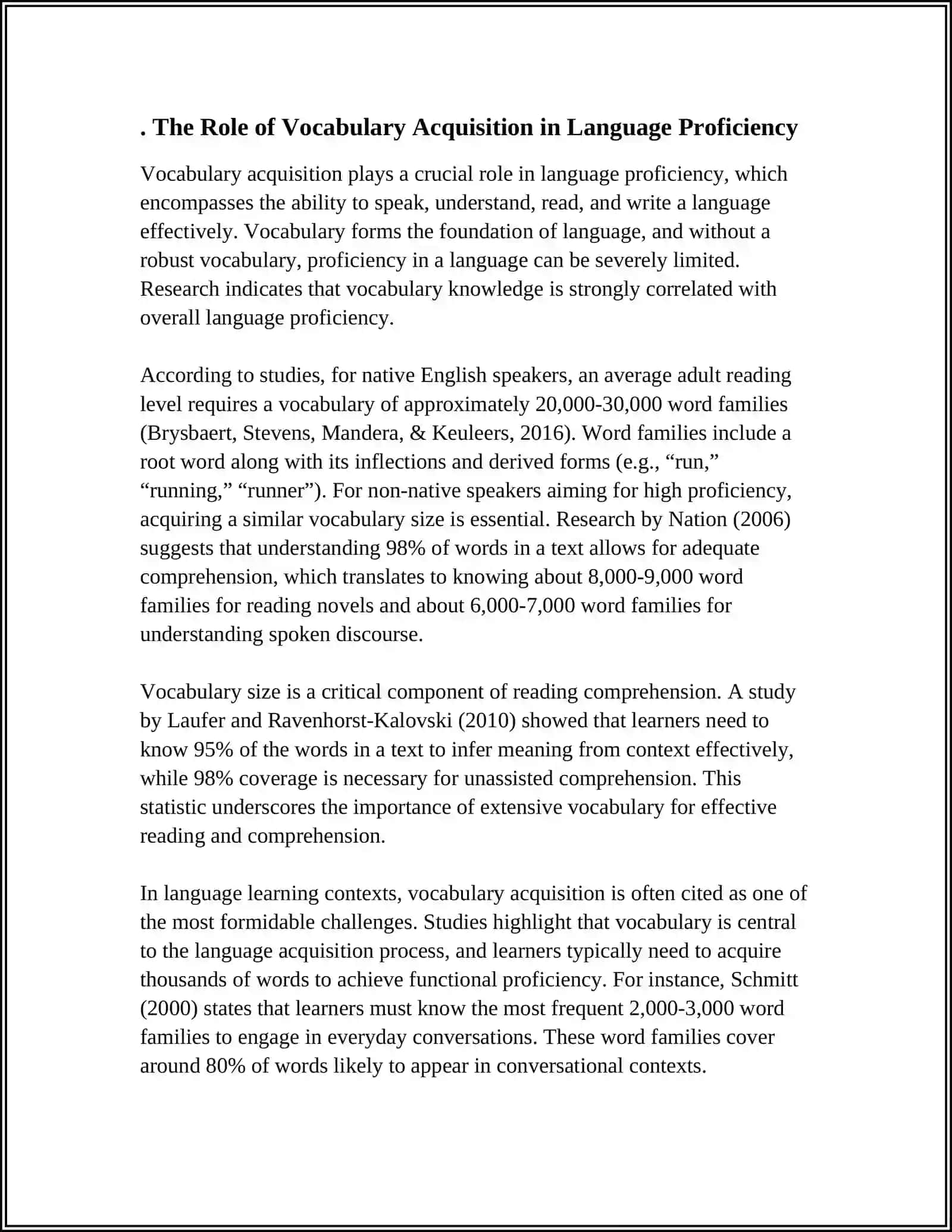 THE IMPACT OF VOCABULARY ACQUISITION ON DEVELOPING LINGUISTIC COMPETENCE IN HIGH SCHOOL LEARNERS 3