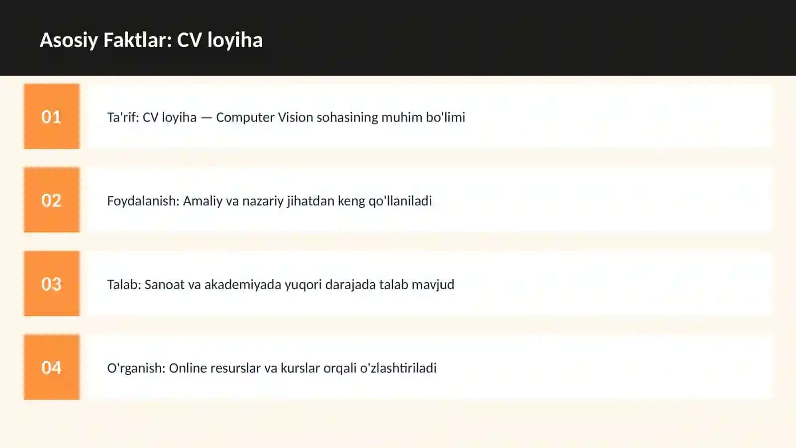 CV loyiha 3