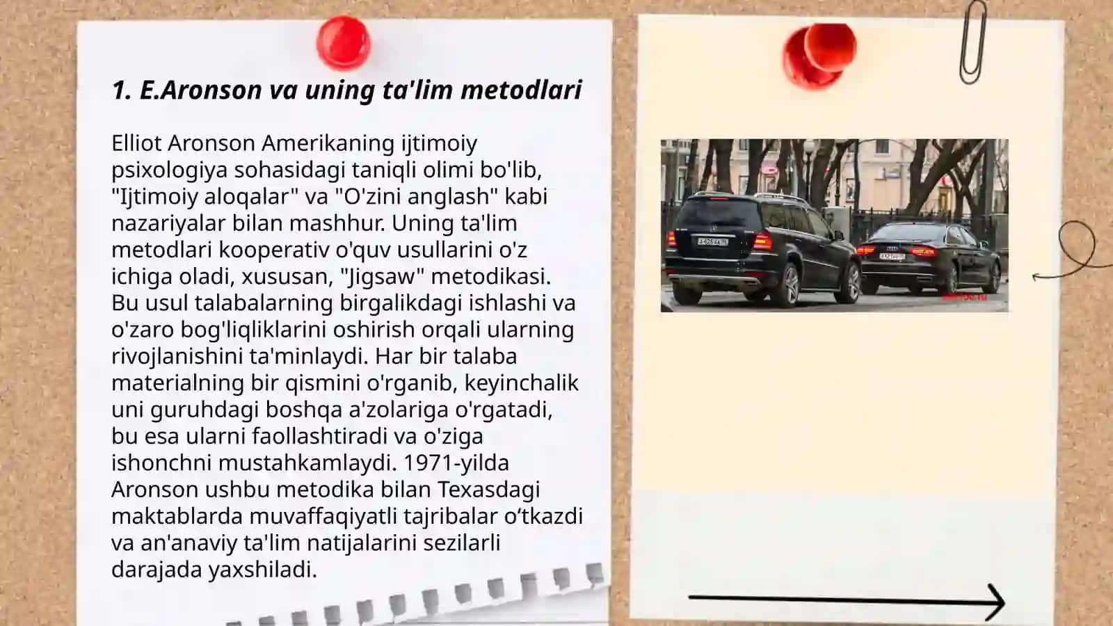 E.Aronson tajribalari, “kompozit rasm-jumboq” usuli 3