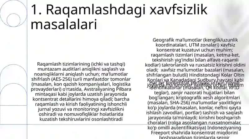 Konsentrlar bo'yicha nomerlashga o'rgatish metodi 3