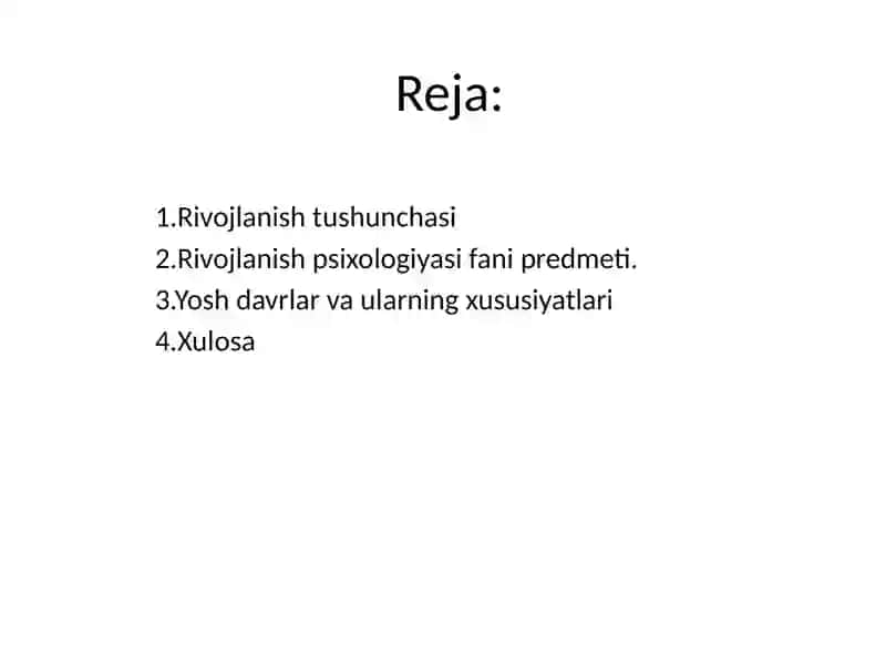 Rivojlanishning psixologik xususiyatlari 3