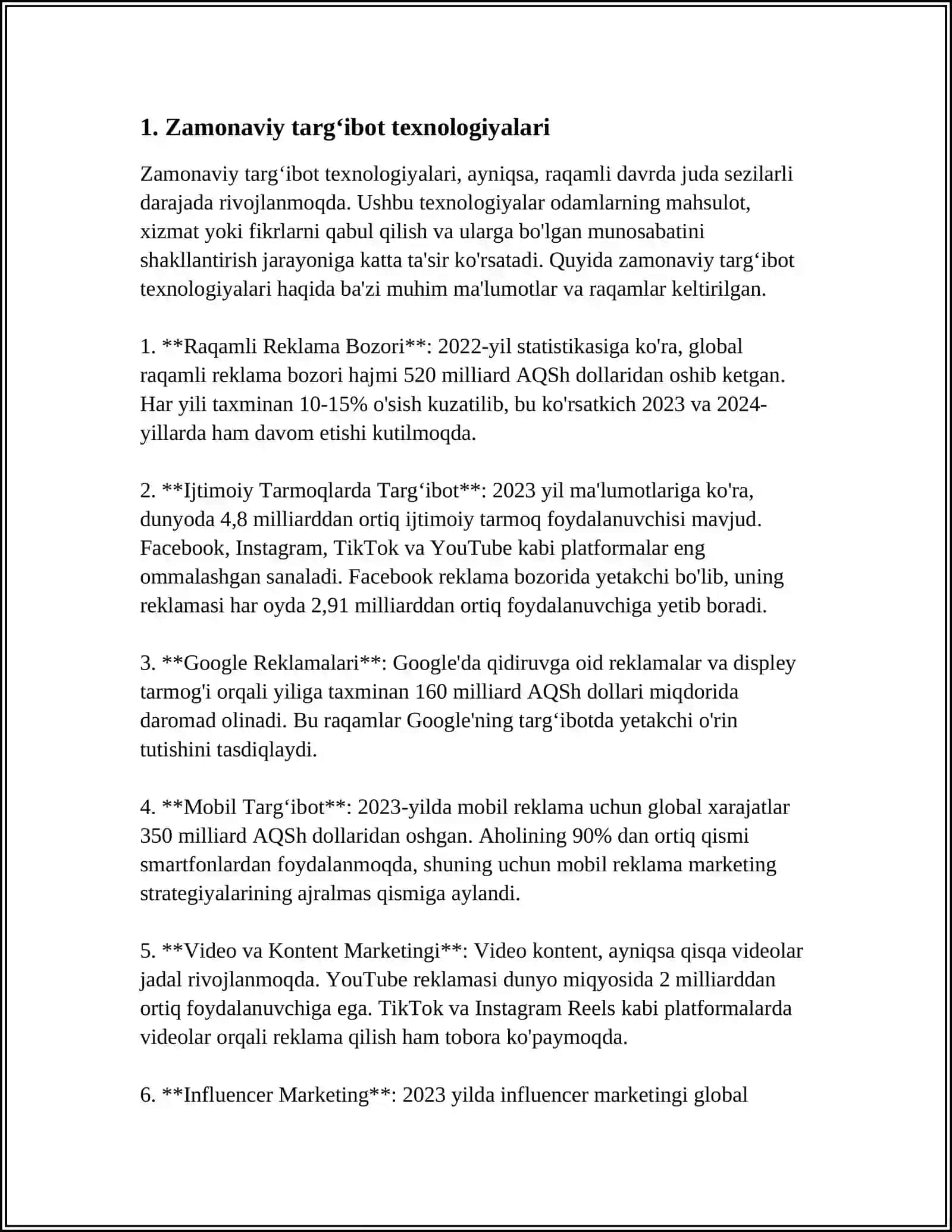 MISSIONERLIK TARGʻIBOTIDA USLUB VA VOSITALARNING ZAMONAVIYLASHUVI:KIBRMAKONDA MAFKURAVIY TAHDIDLAR 3