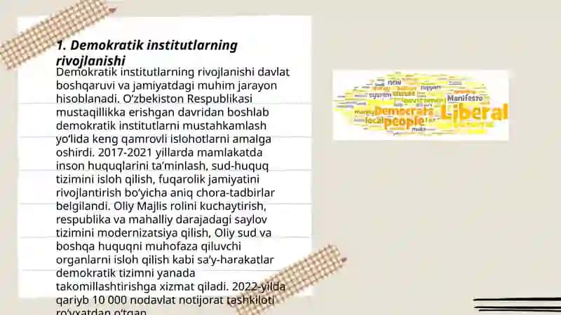 Liberal-demokratik mamlakatlarda taraqqiyotning yangi muammolari 3