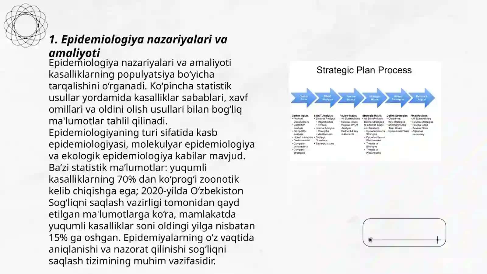 Epidemiologiya nazariyalari va amaliyoti 3