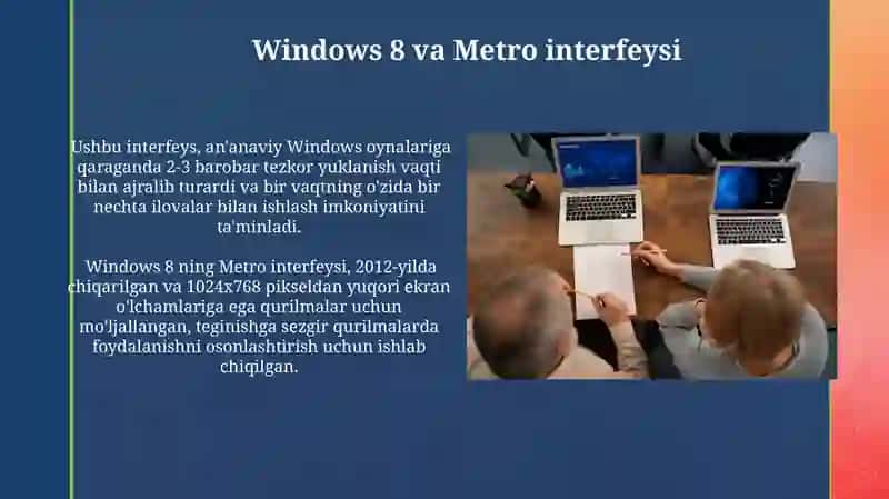 Windows operatsion tizimi tarixi va unda ishlash asoslari 3
