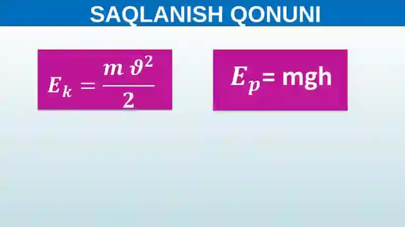JISM KINETIK ENERGIYASINING UNING TEZLIGI VA MASSASIGA BOG‘LIQLIGINI ANIQLASH 3
