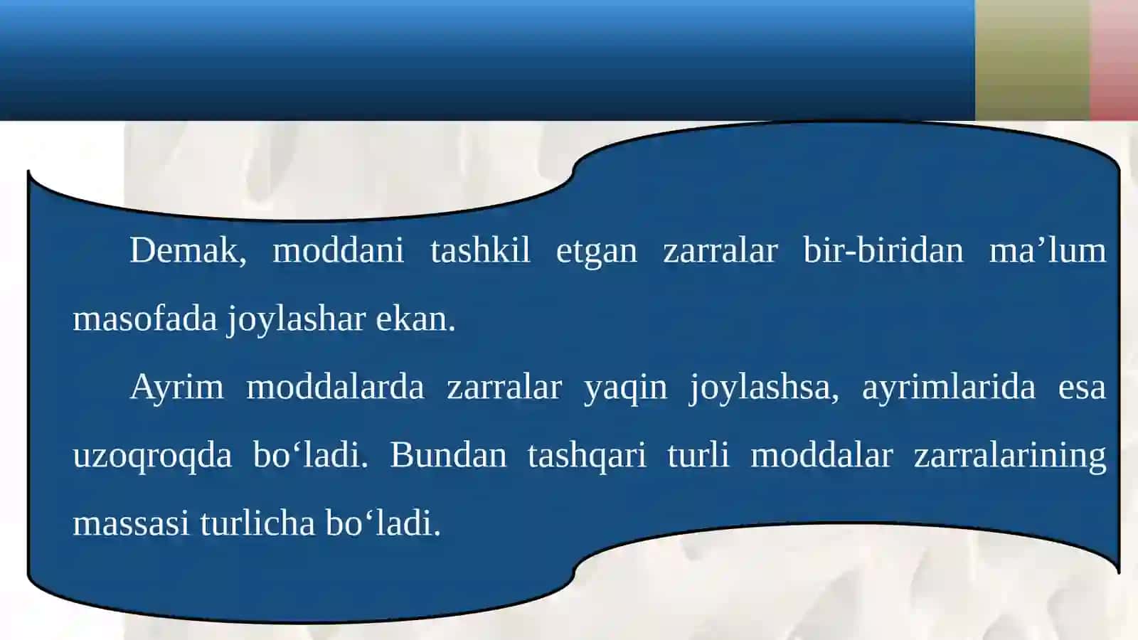6-sinf Fizika fanidan Zichlik va uning birliklari, Beruniy va Hozin usullari dars taqdimoti 3