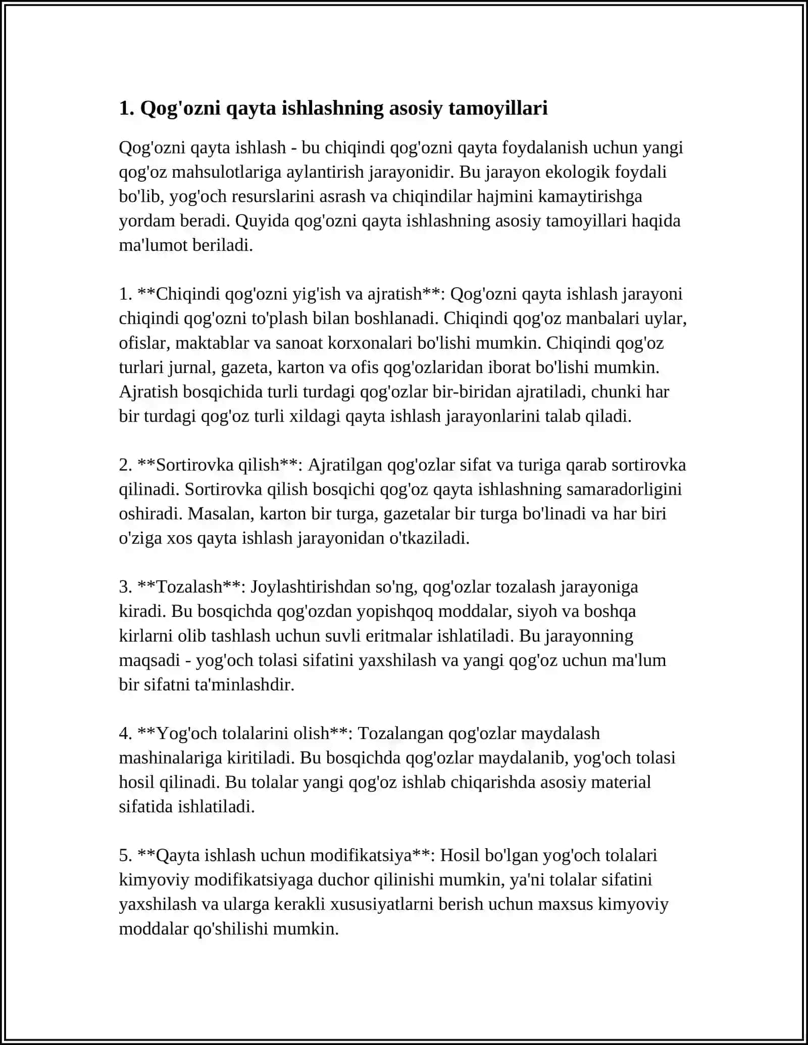 QAGʻOZ VA KARTON BILAN ISHLASH DARSLARINING MAZMUNINI TASHKIL ETISH METODIKASI 3