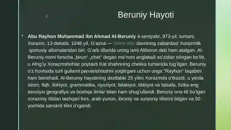 Abu Rayhon Beruniyning lingvistik qarashlari 3