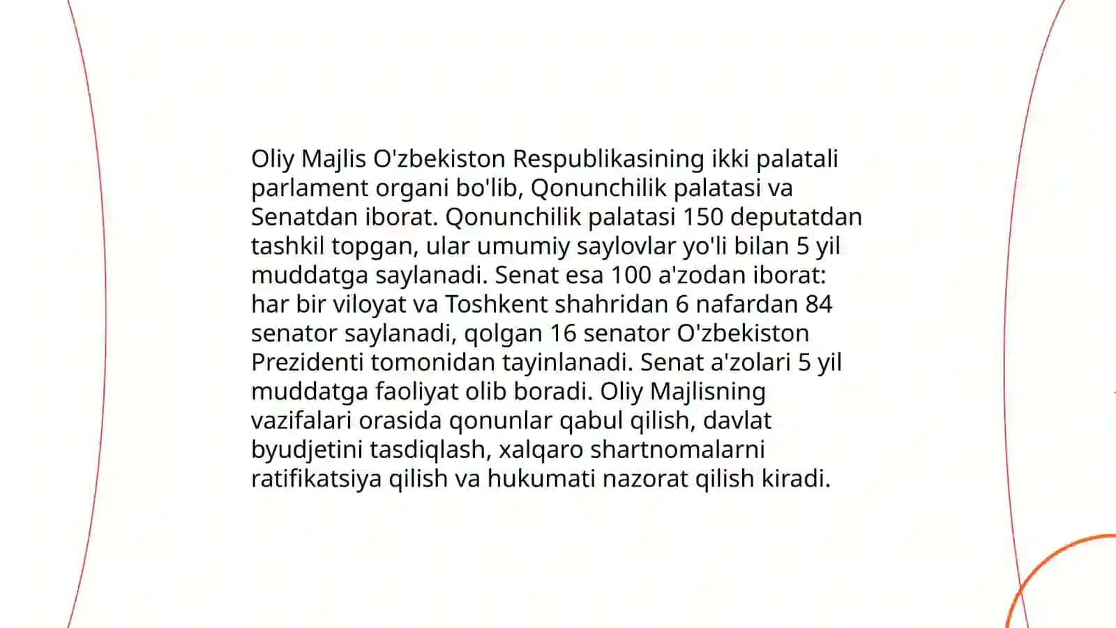 Oliy Majlisning faoliyati 3