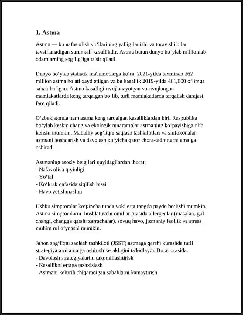 NAFAS OLISH A’ZOLAR KASALLIKLARI 3