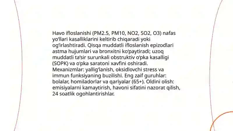 Ekologiyaning inson salomatligiga ta'siri 3
