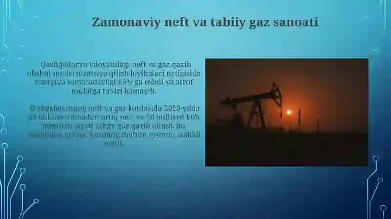Zamonaviy Neft va Tabiiy Gaz Ta'limi 3