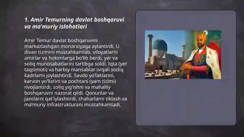 Amir Temur buyuk davlat arbobi 3