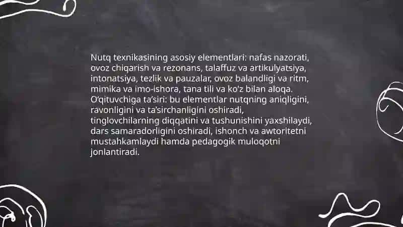 Nutq texnikasi va notiqlik madaniyati 3