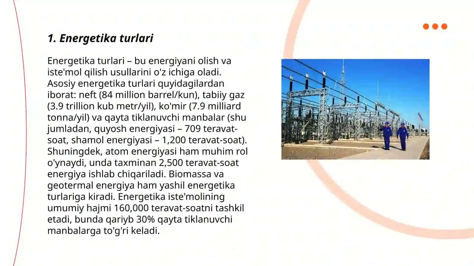 Energetika turlari 3