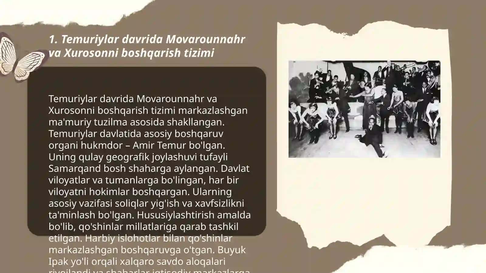 Temuriylar davrida Movarounnahr va Xurosonni boshqarish tizimi 3