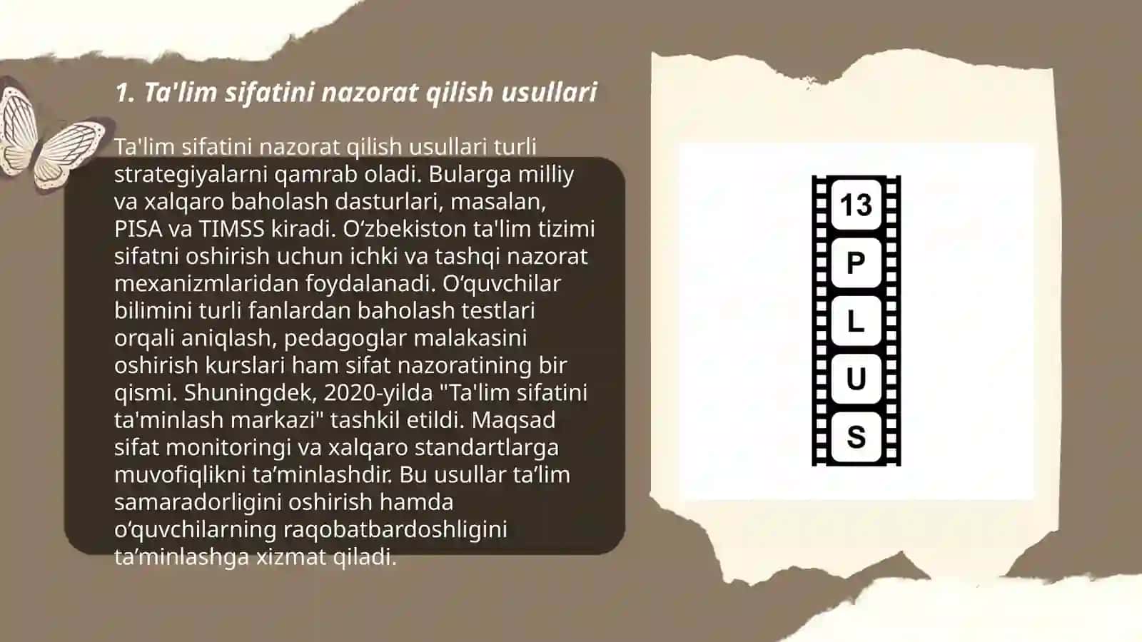 Ta'lim sifatini nazorat etish va uning turlari 3