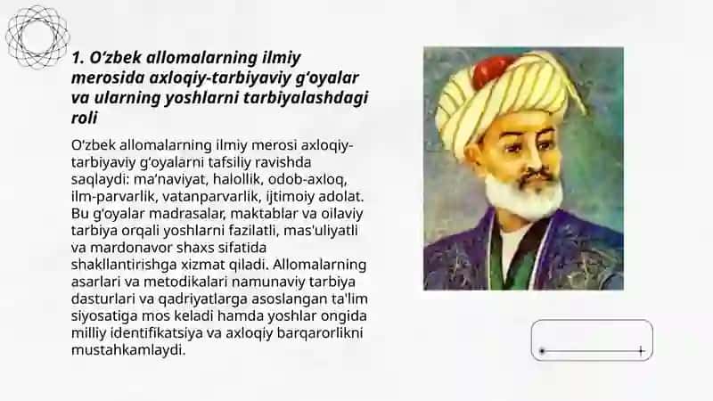 Oʻzbek allomalarning ilmiy merosi 3