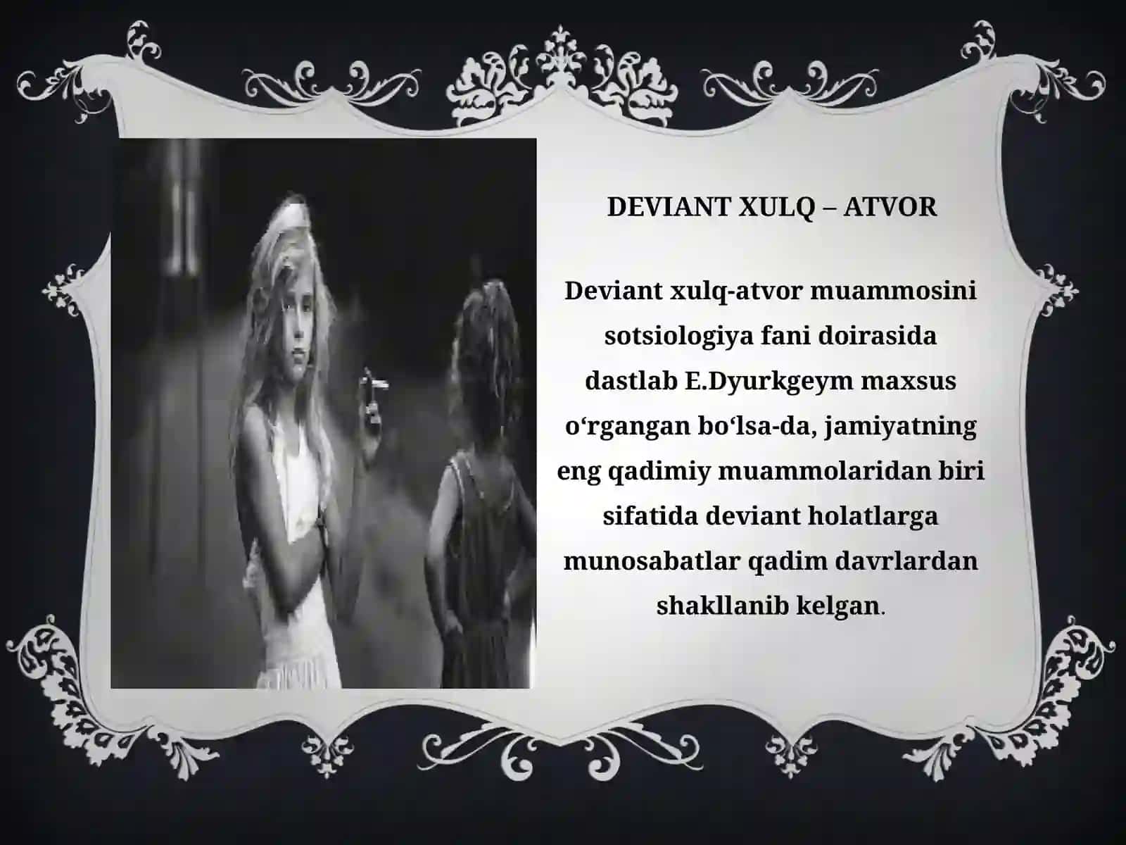 Distruktiv xulq psixologiyasi 3