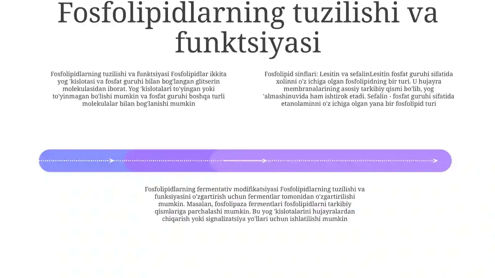 Fosfolipidlar.Litsetinlar Va Kefalinlar.FermentlarTa'SiridaO'Zgarishi 3