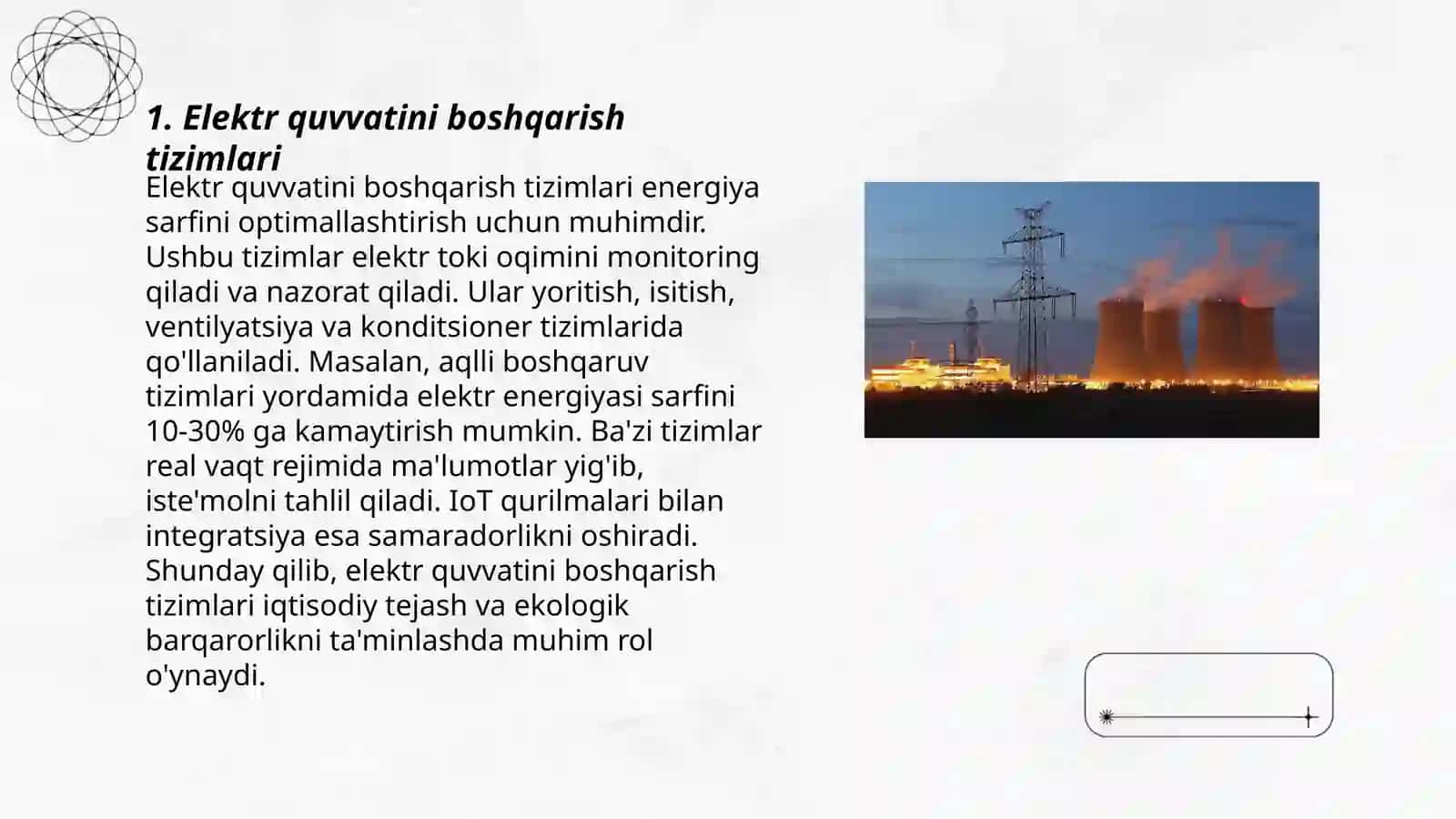 Elektr rejimini avtomatik boshqarish 3