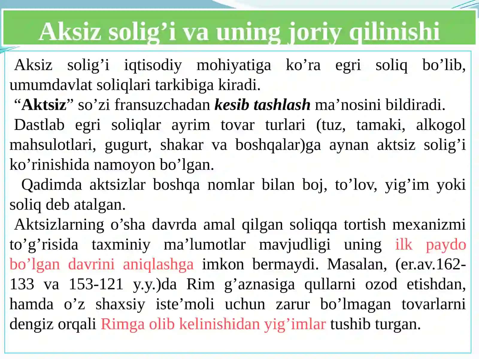 AKTSİZ SOLİĞİ 3