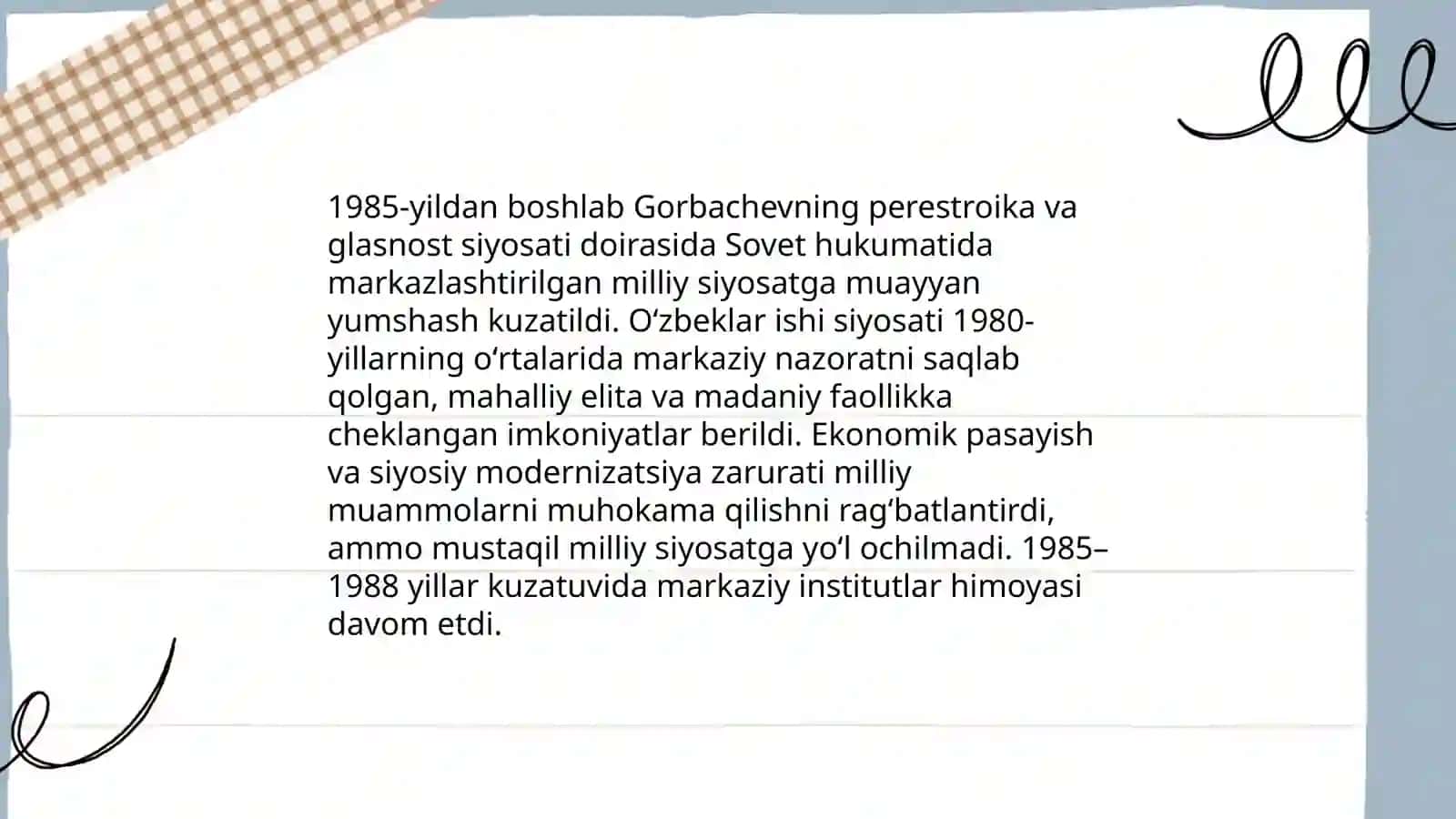 Oʻzbeklar ishi 3