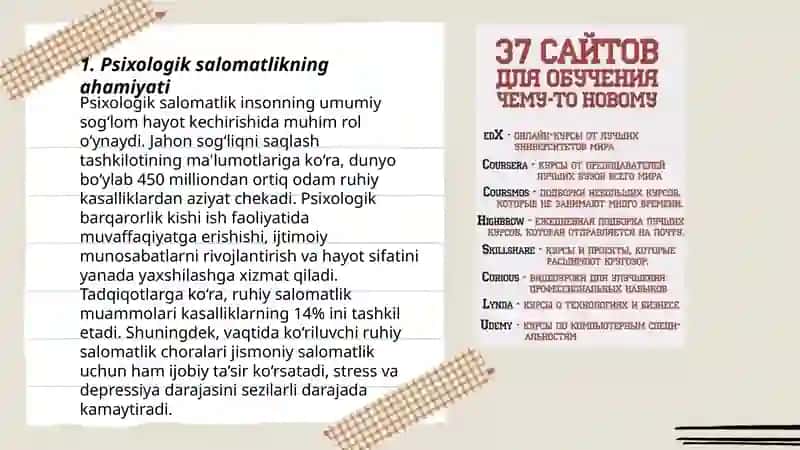 Psixogigiyena haqida maʼlumot 3