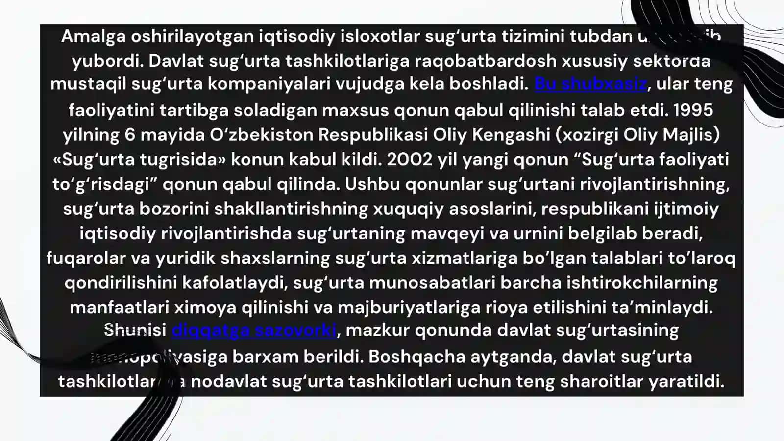 Sug’urtaning Iqtisodiy Mohiyati va Uni Bugunggi Kundagi O'rni 3