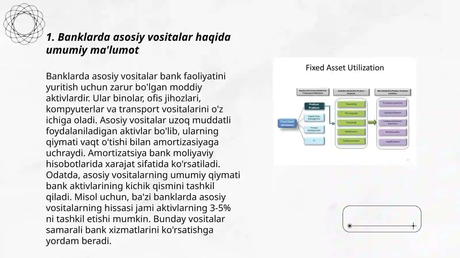 Banklarda asosiy vositalarni qayta baholash va uninghisobi 3