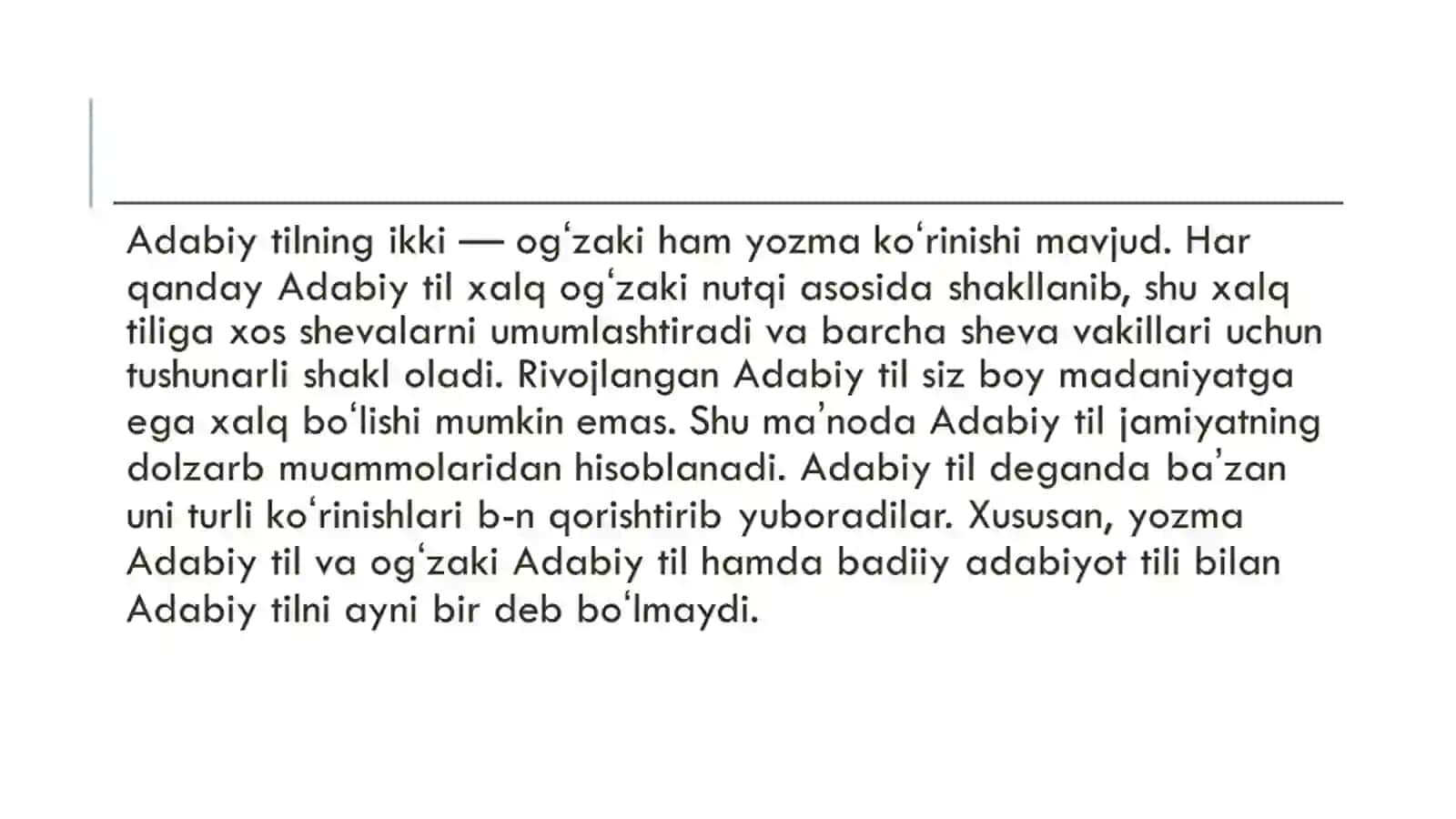 MILLIY TIL VA ADABIY TIL 3