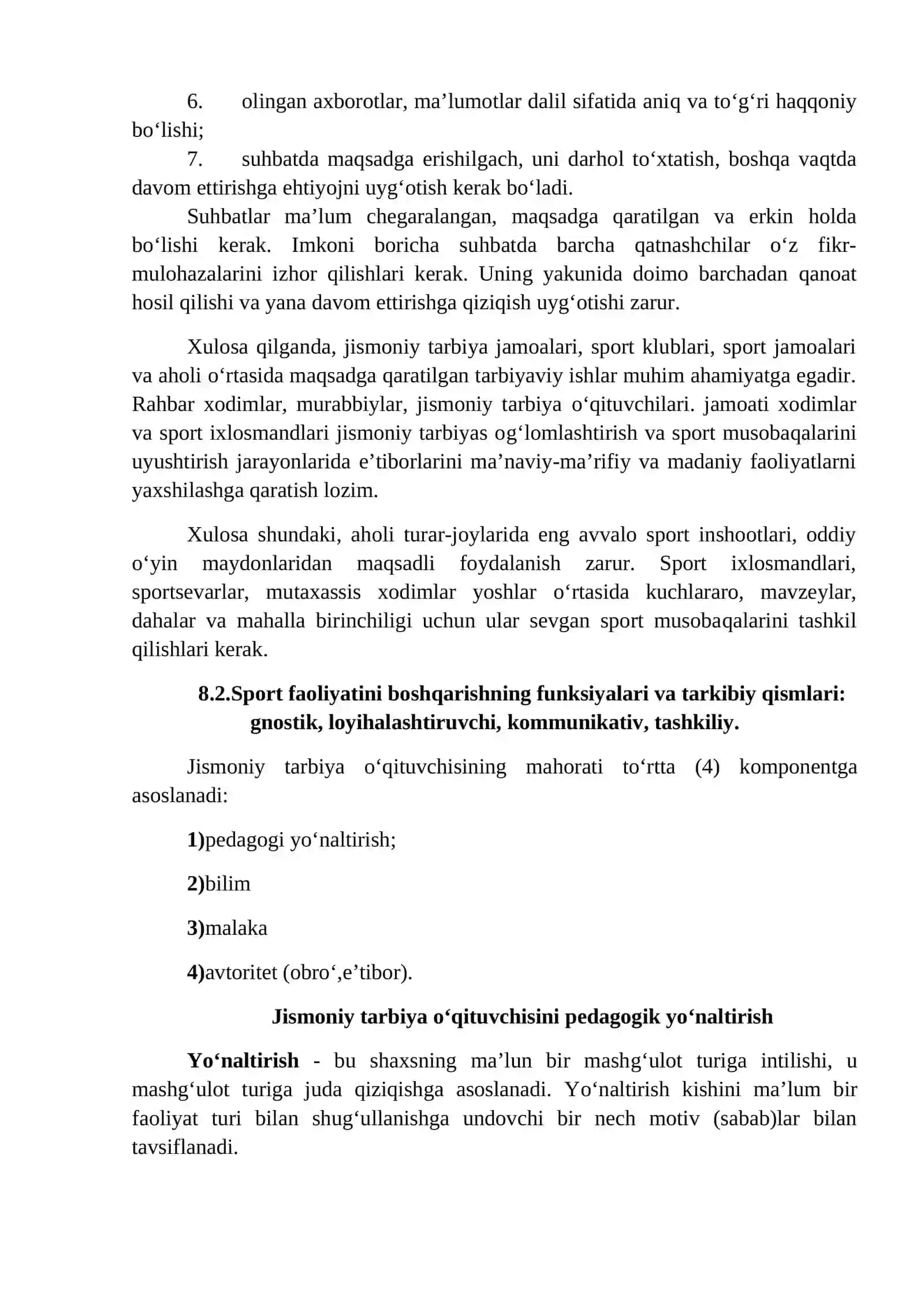 Jismoniy tarbiya va sport ta’limini loyihalashtirish va boshqarish 3