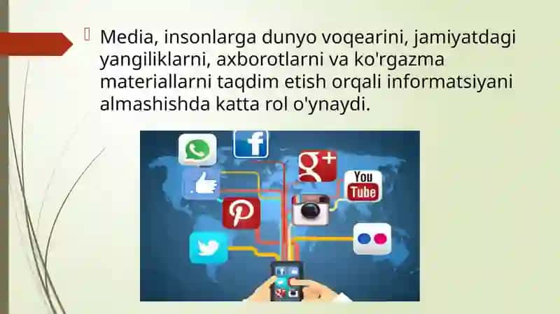 Mediava axborot tili, media vaan’anaviymatnlarnio’qish 3