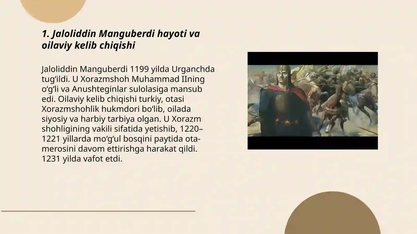 Jaloliddin Manguberdi - Vatan himoyachisi 3
