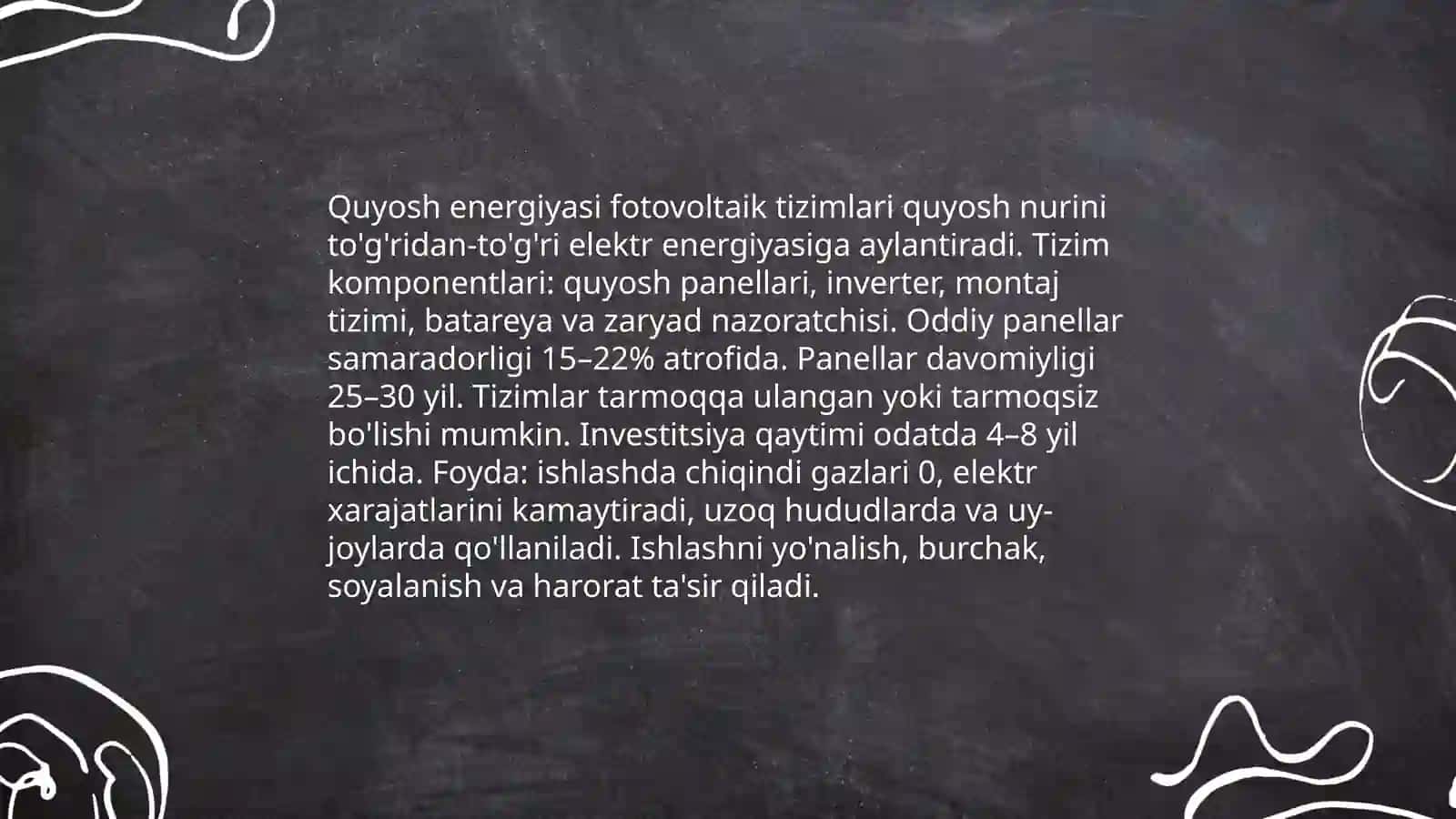 Muqobil energiya manbalari 3