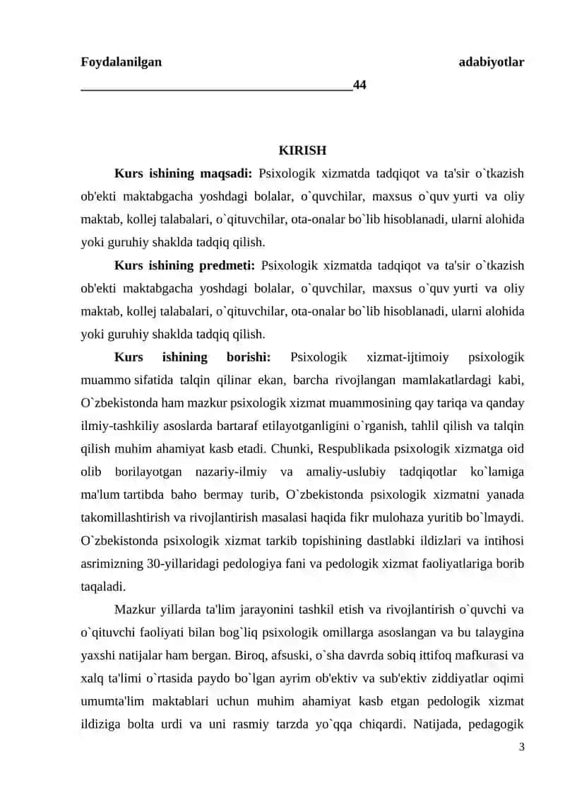 MAKTABDA IJTIMOIY-PSIXOLOGIK XIZMATLARNI TASHKIL ETISH 3