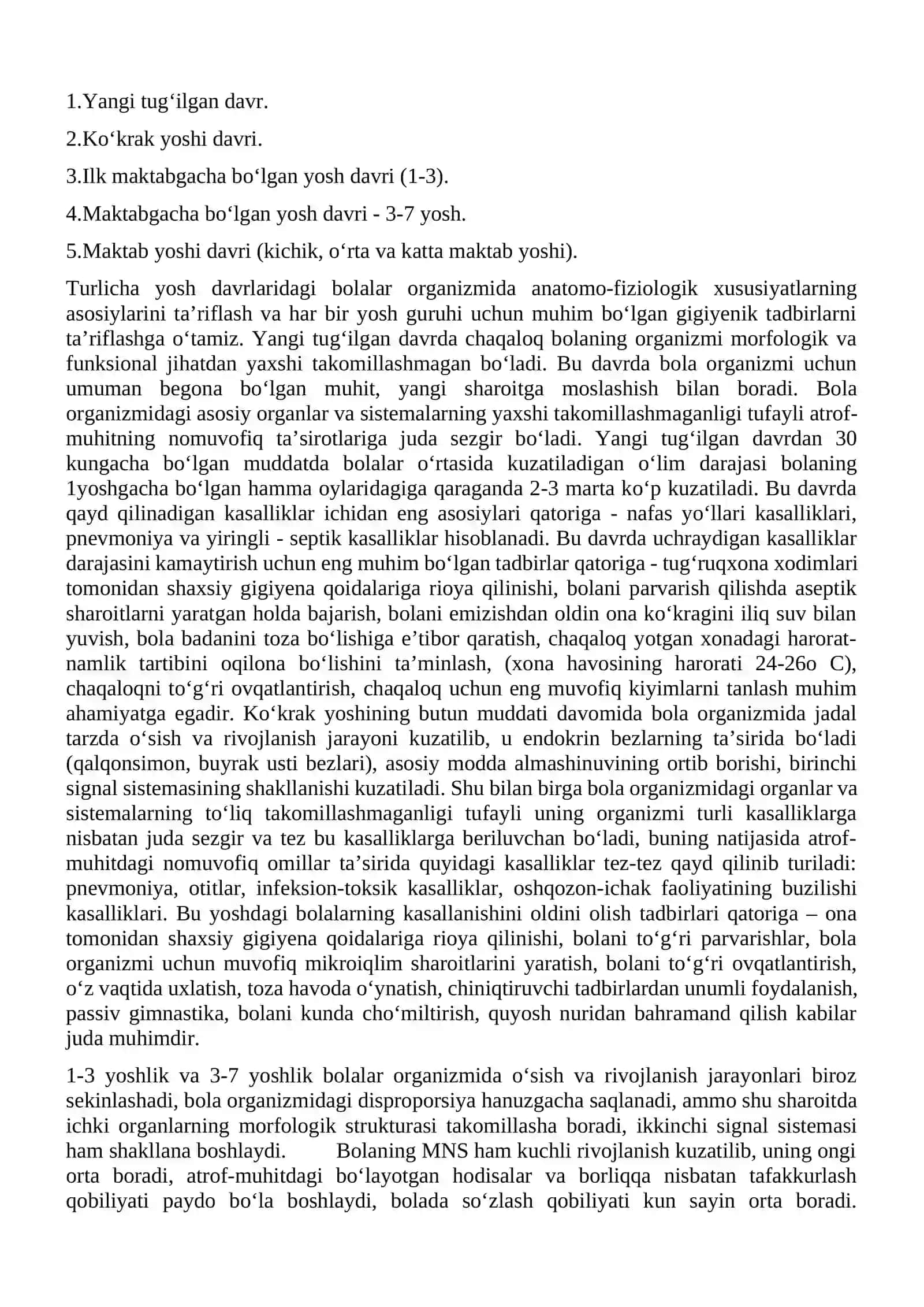 Bolalar va oʼsmirlar gigienasining umumiy asoslari 3