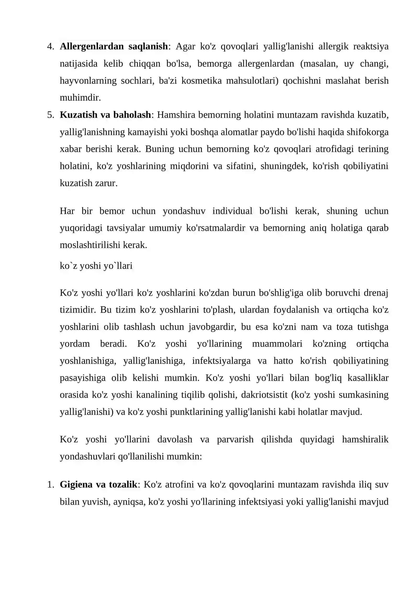 Hamshiralik Parvarishi 3