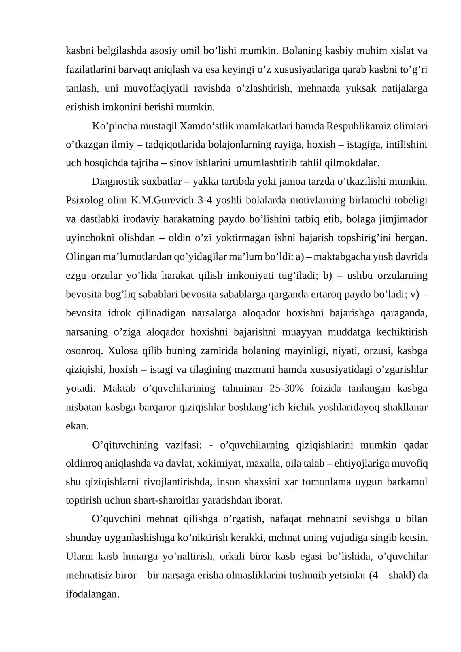 Kasb hunarga yo’naltirish ishining asosiy yo’nalishlari va bosqichlari 3