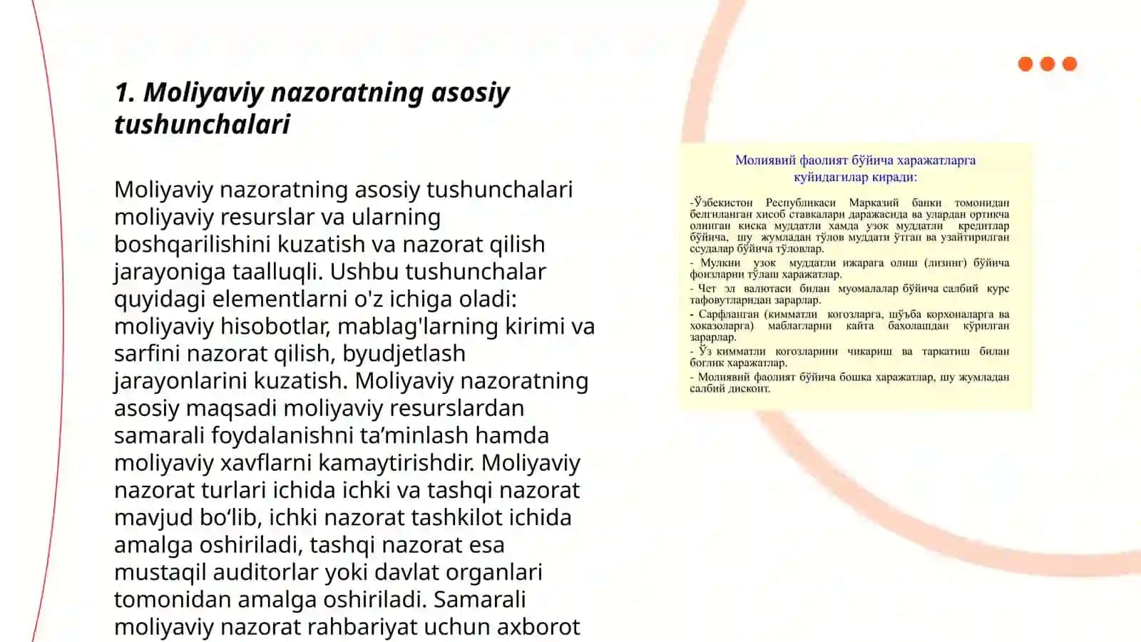 Moliyaviy nazorat 3