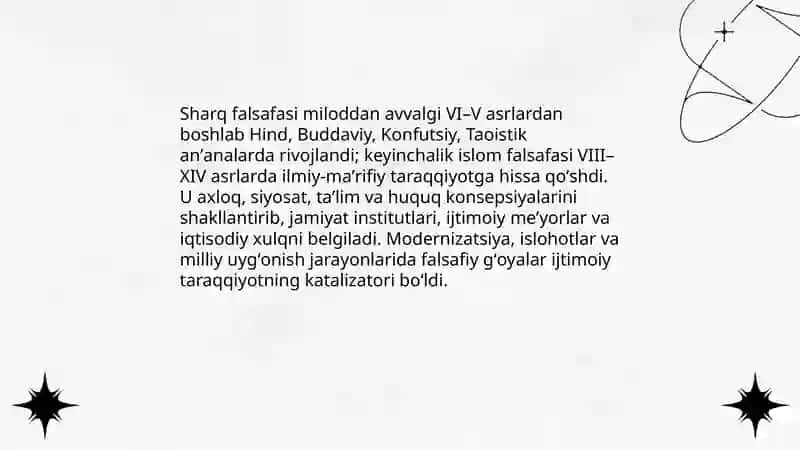 Sharq falsafasi va uning ijtimoiy taraqqiyotdagi roʻli 3