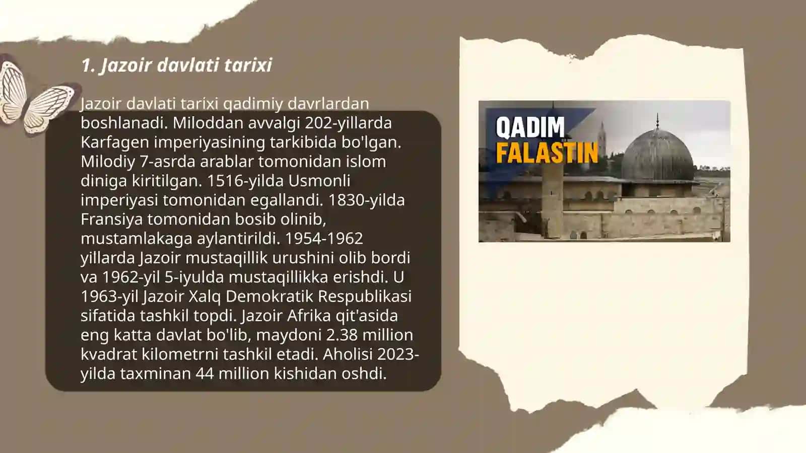 Jazoir davlati tarixi 3