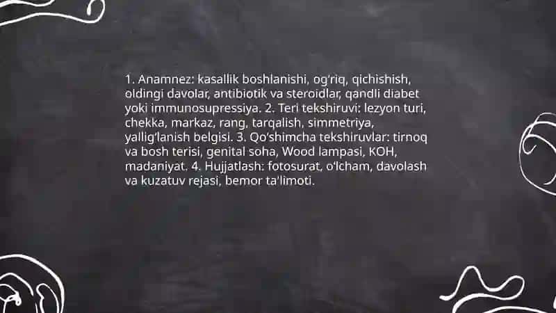 Terida zamburugʻliy kasalliklarida hamshiralik ishi 3
