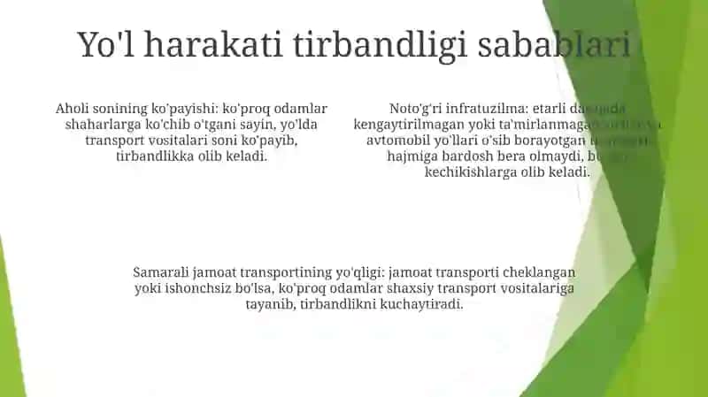 Avtomagistrallarda Harakatlanish 3