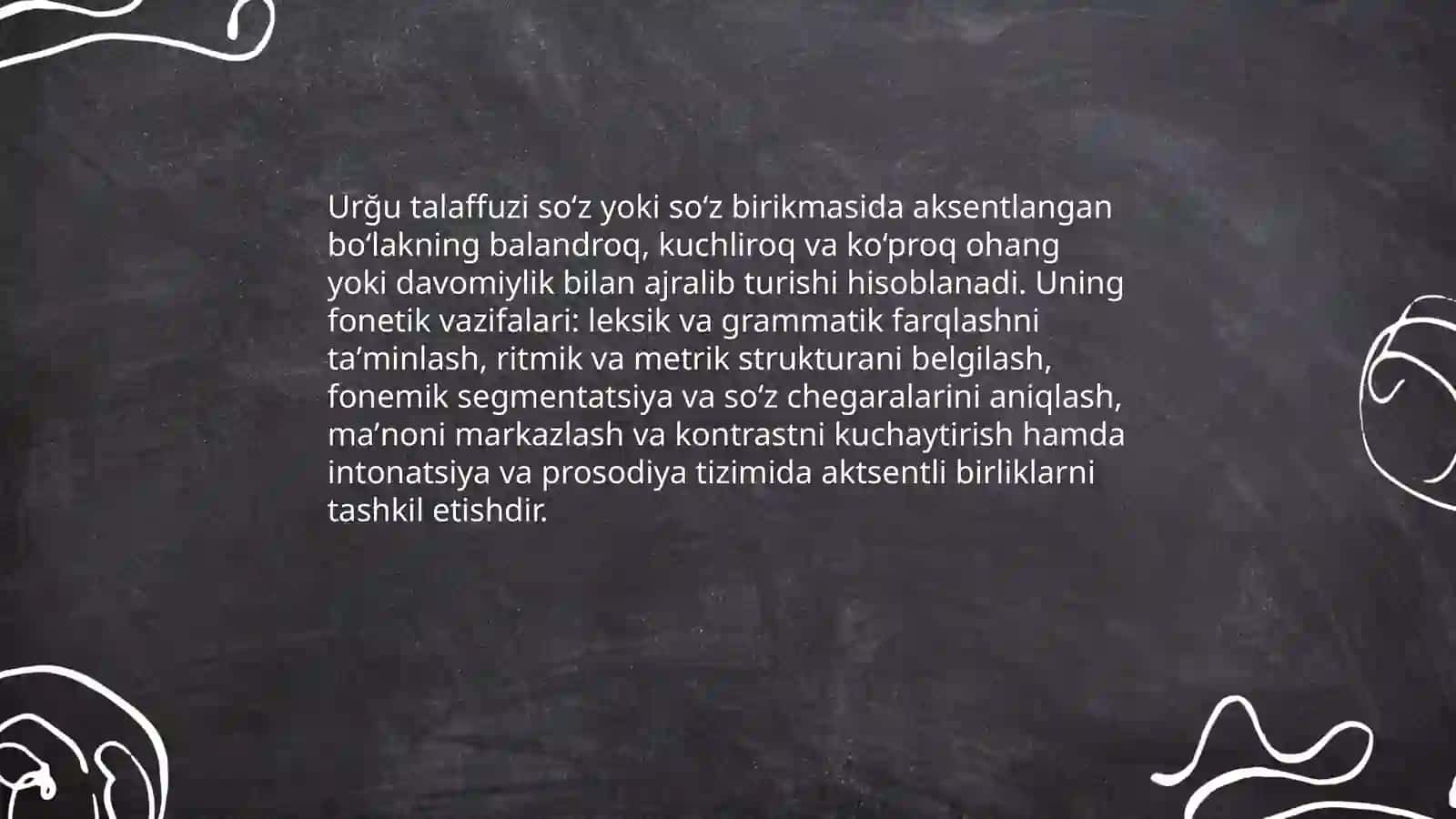 Urğu talaffuzi 3