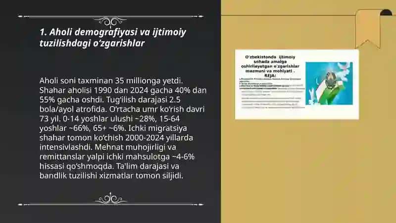 Aholi demografiyasi va ijtimoiy tuzilishdagi o‘zgarishlar 3