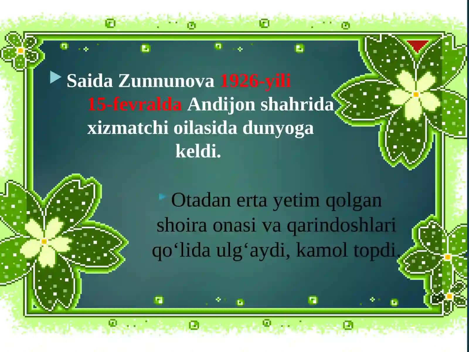 ADABIYOT fanidan dars taqdimoti 3