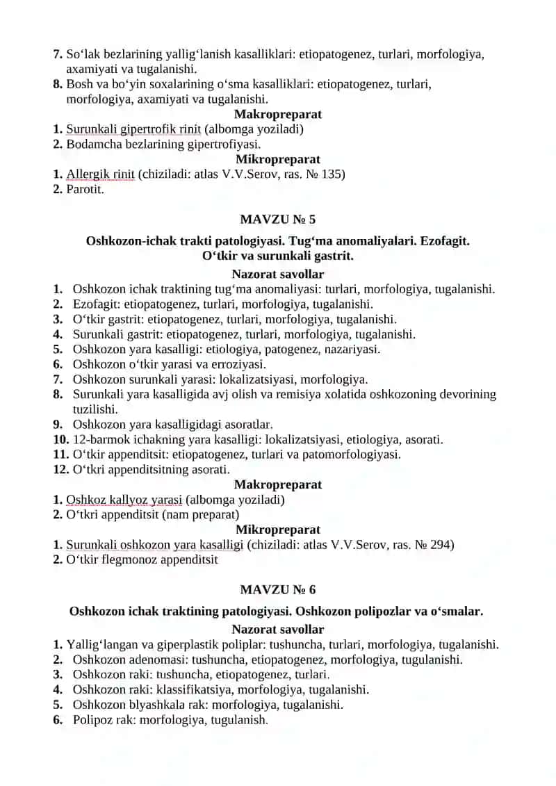 O‘pka patologiya. Tug‘ma anomaliyalar. O‘tkir respirator distress sindromi 3